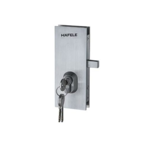 Khóa cửa kính thân khóa mở xoay mở trái Hafele 981.59.080