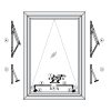 Phụ kiện cửa sổ mở hất ra ngoài nhôm Xingfa55 Hafele WDOP112 1 Phụ kiện cửa sổ mở hất ra ngoài nhôm Xingfa55 Hafele WDOP112