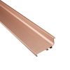 Tay nắm tủ ngang Gola chữ J 2800mm Hafele 126.37.906
