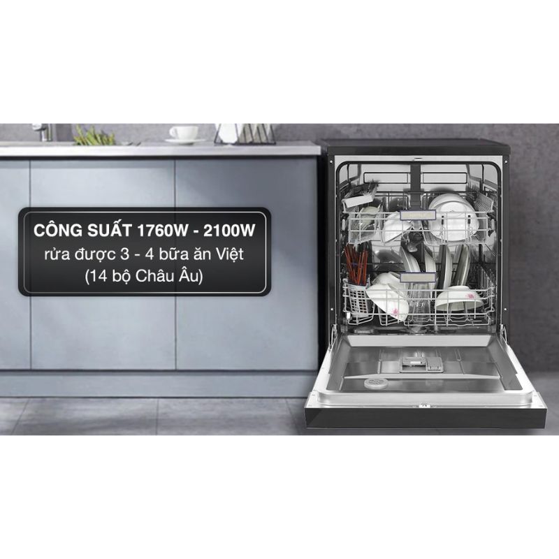 Công suất máy rửa bát độc lập Hafele HDW-F601B 535.29.670 Công suất máy rửa bát độc lập Hafele HDW-F601B 535.29.670