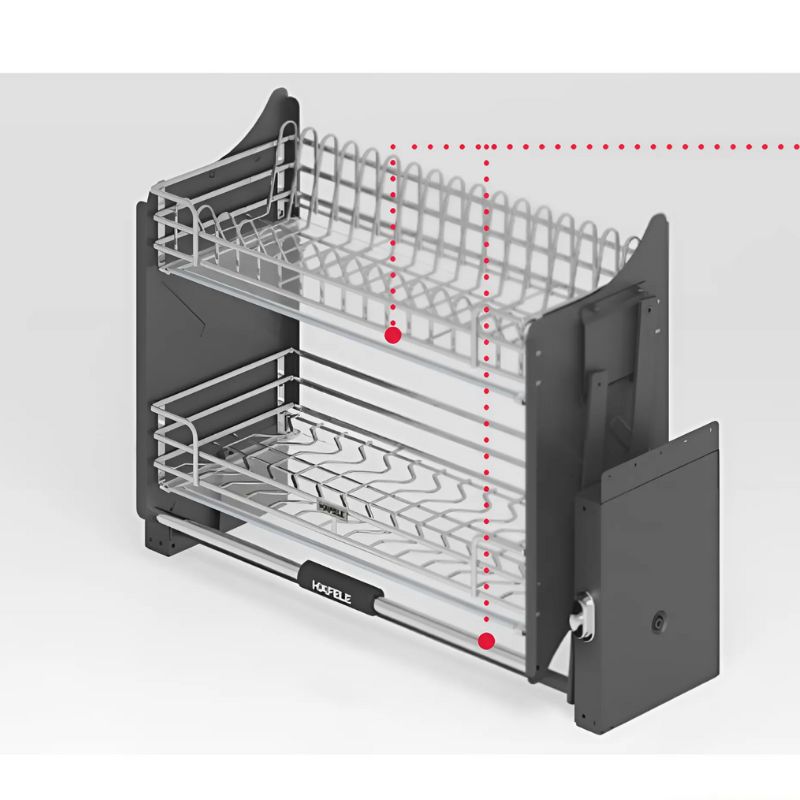 Giá bát nâng hạ Hafele Oria 504.71.076 800mm Giá bát nâng hạ Hafele Oria 504.71.076 800mm