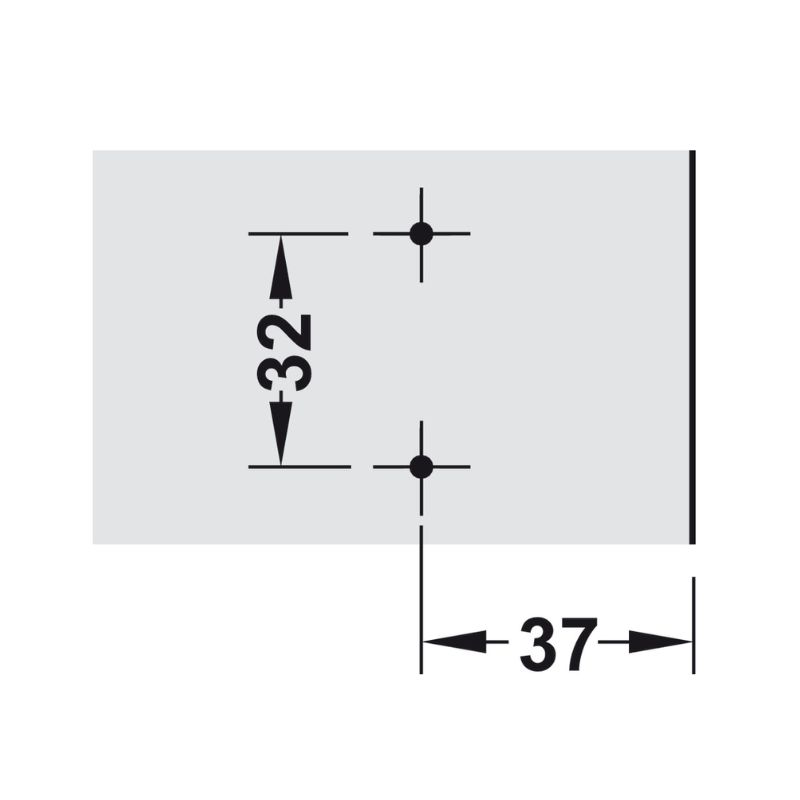 Kích thước đế bản lề tủ Metalla A 310A Hafele 311.03.104-1 Kích thước đế bản lề tủ Metalla A 310A Hafele 311.03.104-1