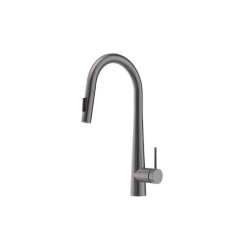 Vòi rửa bát nóng lạnh Hafele LUX-P HT25-SH1F449 570.85.046 Titan