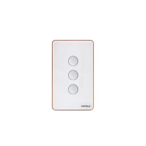 Công tắc đèn thông minh 3 gang Hafele 820.71.005