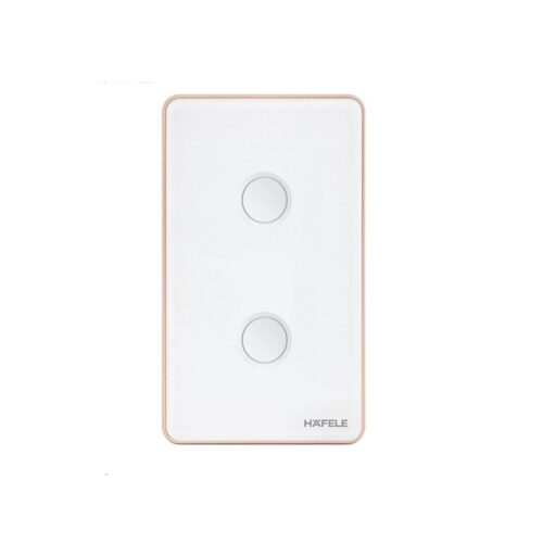 Công tắc ZB 2GUS 10A trắng L Hafele HSL-LS2G01W 820.71.004