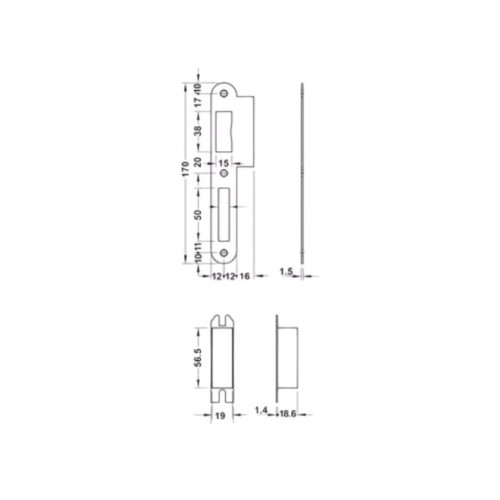 Thân khóa 60/24 inox mờ Hafele 911.02.468 4 thong so chung than khoa 60 24 inox mo hafele 911 02 468