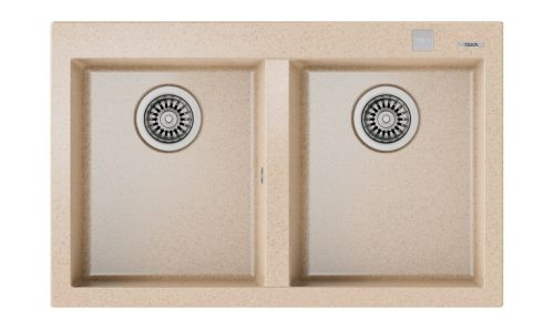Chậu đá nhân tạo TEKA FORSQUARE 2B 790 BEIGE 115260016