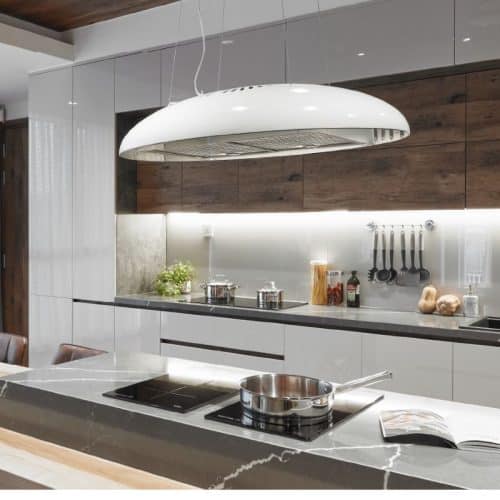 Ảnh thực tế máy hút khói khử mùi MALLOCA ECLIPSE - K600