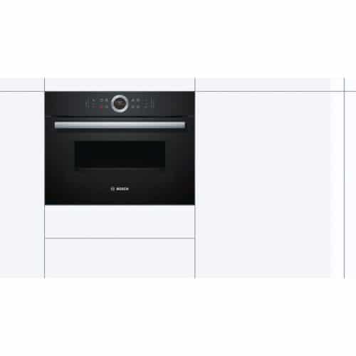 Thiết kế lò nướng kèm vi sóng Bosch CMG633BB1