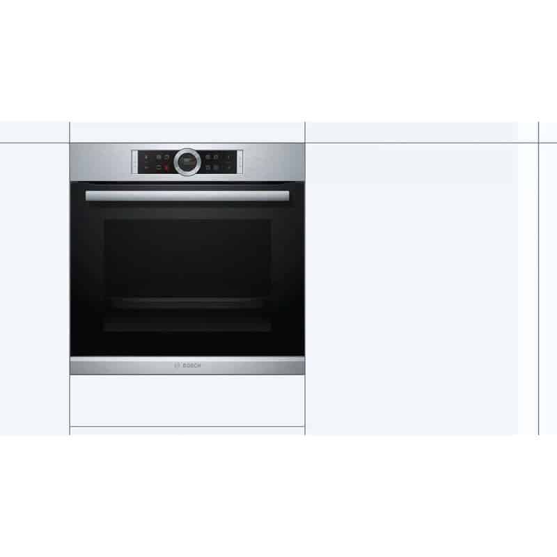 Thiết kế lò nướng Bosch HBG655BS1 Thiết kế lò nướng Bosch HBG655BS1