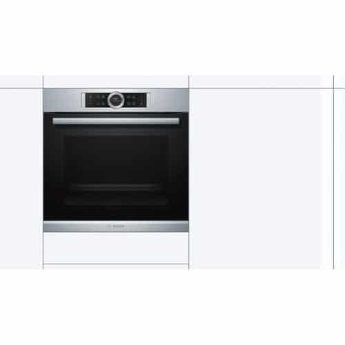 Lò nướng BOSCH HRG635BS1 3 Thiết kế lò nướng BOSCH HRG635BS1