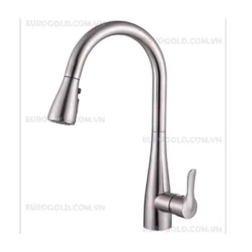 Vòi rửa chén bát Eurogold EUF119MR - có dây rút