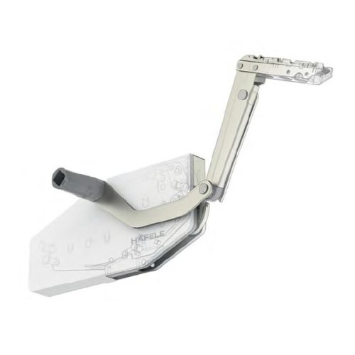 Bộ tay nâng Free Swing Hafele 493.05.773, đen