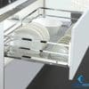 Giá xoong nồi bát dĩa đa năng nan dẹt Euronox EU2.90.304 1 Euronox EU2.90.304