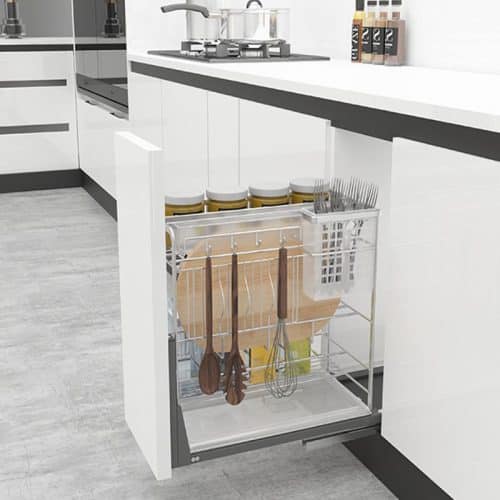 Ảnh Bộ đựng dao thớt chai lọ Sonata 350mm Hafele 549.20.019