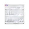 Giá bát cố định 3 tầng cao cấp, Inox mờ Kit Plus DK12B VIP.60