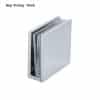 Kẹp kính tường 90º phòng tắm kính Hafele 981.77.918 1 Kẹp kính tường 90º phòng tắm kính Hafele 981.77.918