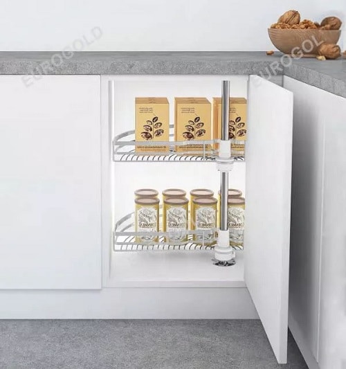 Mâm xoay inox nan dẹt Eurogorld EPL180A