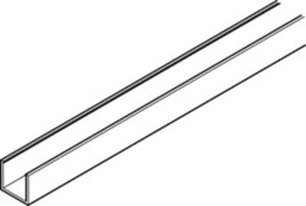 Ray dẫn hướng dưới 4000mm Hafele 943.33.740 Ray dẫn hướng dưới 4000mm Hafele 943.33.740