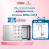 Khuyến mãi chậu rửa bát Workstation Undermount Sink KN8644SU Dekor