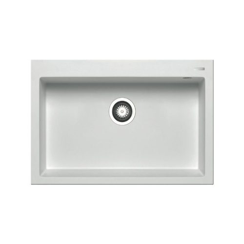 Chậu rửa chén đá 1 hố Elica Pyragranite Istros 1B Snow 070045511