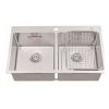 Chậu rửa bát inox 2 hố Paul Schmitt PA 8248-T 2 Chậu rửa bát inox 2 hố Paul Schmitt PA 8248-T