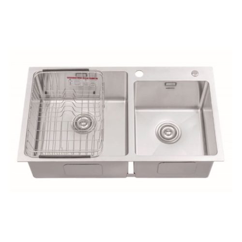 Chậu rửa bát inox 2 hố Paul Schmitt PA8045-TL