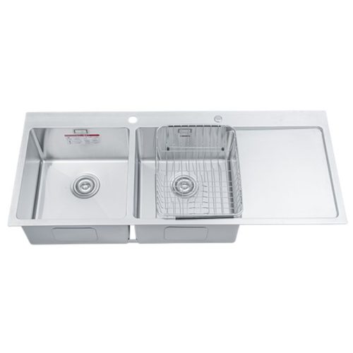 Chậu rửa bát inox 2 hố Paul Schmitt PA 11648-T 3 Hình ảnh chậu rửa bát inox 2 hố Paul Schmitt PA 11648-T