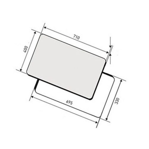 Bếp điện từ Elica H14-EMH7520BL 3 kích thước bếp điện từ Elica H14-EMH7520BL