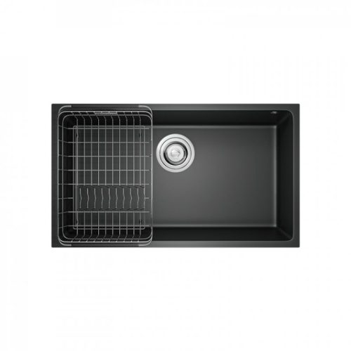 Chậu rửa bát Konox Granite Naros 760S Black