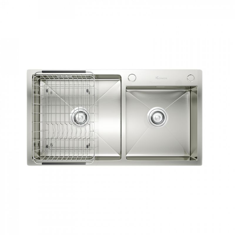 Chậu rửa bát Konox Overmount Sink KN8245DO Chậu rửa bát Konox Overmount Sink KN8245DO