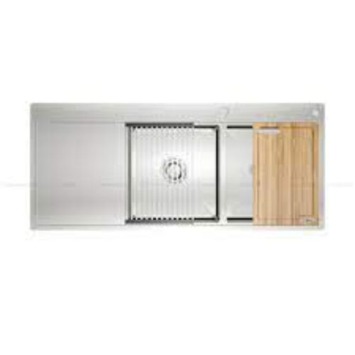 Chậu rửa bát Konox Workstation - Topmount Sink KN11650TD - Bàn trái