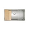 Chậu rửa bát Konox Workstation - Undermount Sink KN8046SU (Full Phụ kiện) 1 Chậu rửa bát Konox Workstation - Undermount Sink KN8046SU (Full Phụ kiện)