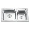 Chậu rửa bát inox 2 hố Gorlde GD-5102