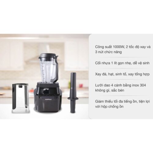 Máy xay sinh tố đa năng chân không Hafele BR230-19E00 535.43.271 2 Thông tin máy xay sinh tố đa năng chân không Hafele BR230-19E00 535.43.271
