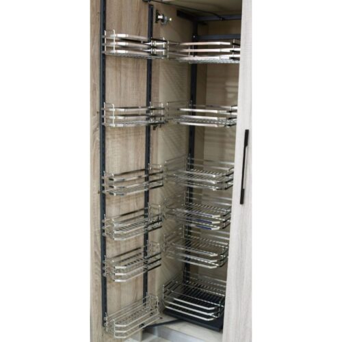 Tủ kho đựng đồ dự trữ inox 304 nan dẹt BossEU BS304.445PS