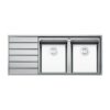 Chậu rửa bát Konox European sink Premium KS11650 2B Bàn trái