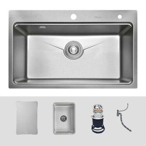 Chi tiết chậu rửa bát 1 hố Kluger KW8181FS-S81 Plus