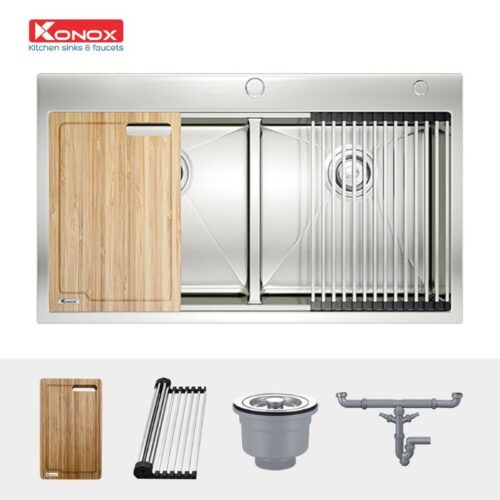 Chậu rửa bát Konox Workstation Sink – Topmount Sink KN8850TD 4 Phụ kiện chậu rửa bát Konox Workstation Sink – Topmount Sink KN8850TD
