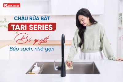 Sắm chậu & vòi Konox – Nhận quà giá trị, ưu đãi cực hời!