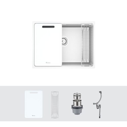 Chậu rửa bát Konox TARI 6448SM 5 phu kien chau rua bat konox tari 6448sm