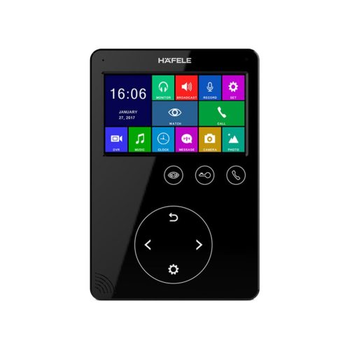 Màn hình cửa Hafele SLEEK 4.3 Nút nhấn cảm ứng 959.23.084