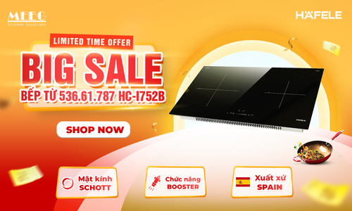 KM bếp từ đôi Hafele HC-I752B 536.61.787