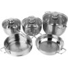 Bộ nồi inox FIVESTAR FS08CG1 1 Bộ nồi inox FIVESTAR FS08CG1