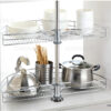 Mâm xoay inox nan tròn Eurogold EP180C 2 eurogold ep180c