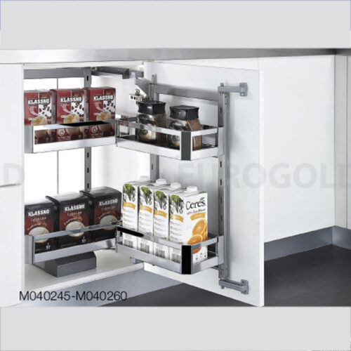 Tủ kho 2 tầng Inox hộp cánh mở Eurogold EKB15245