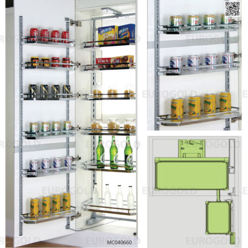 Tủ kho inox cánh mở Eurogold EKC14660