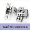Bản lề inox SUS304 cong 3/4 Eurogold EWP103 2 eurogold wp03 e1698284144745