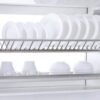 giá bát đĩa cố định dạng chữ V Inox 201 Eurogold EU01080
