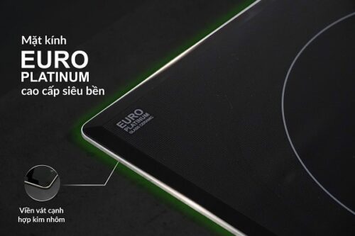 Bếp từ kết hợp hồng ngoại Eurosun EU-TE259Pro 4 Mặt kính của bếp từ kết hợp hồng ngoại Eurosun EU-TE259Pro